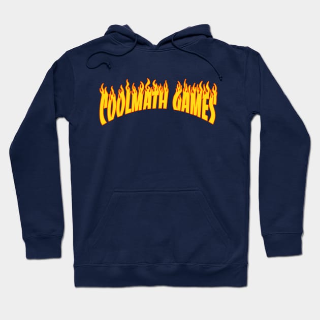 Coolmath Flames Hoodie by Coolmath Games